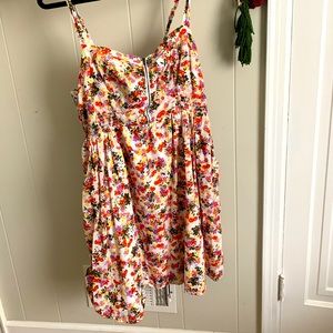Torrid floral print dress